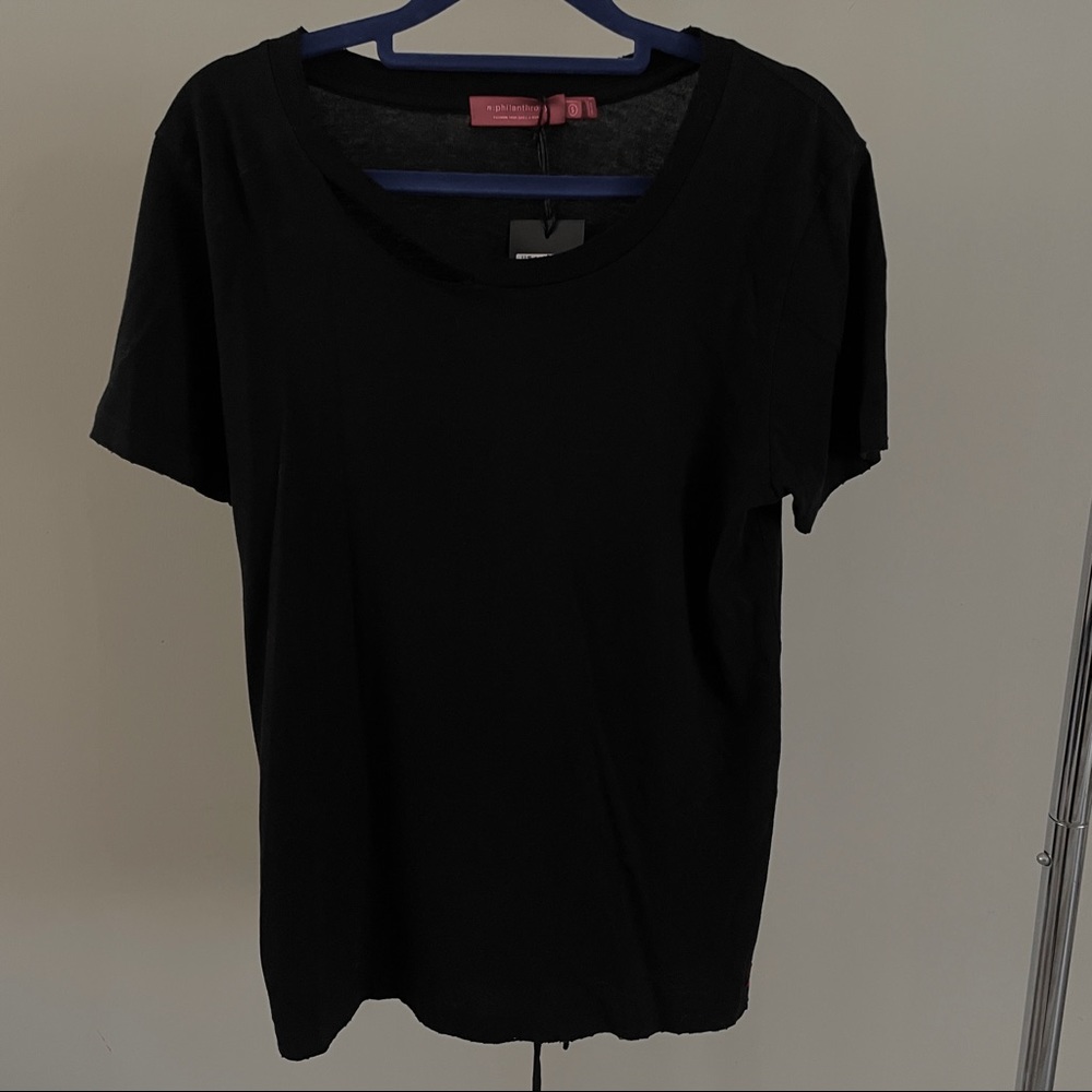 n:Philanthropy Lace Up Back T-Shirt